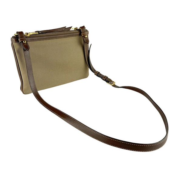 PRADA Brown Leather Shoulder Bag main image 0